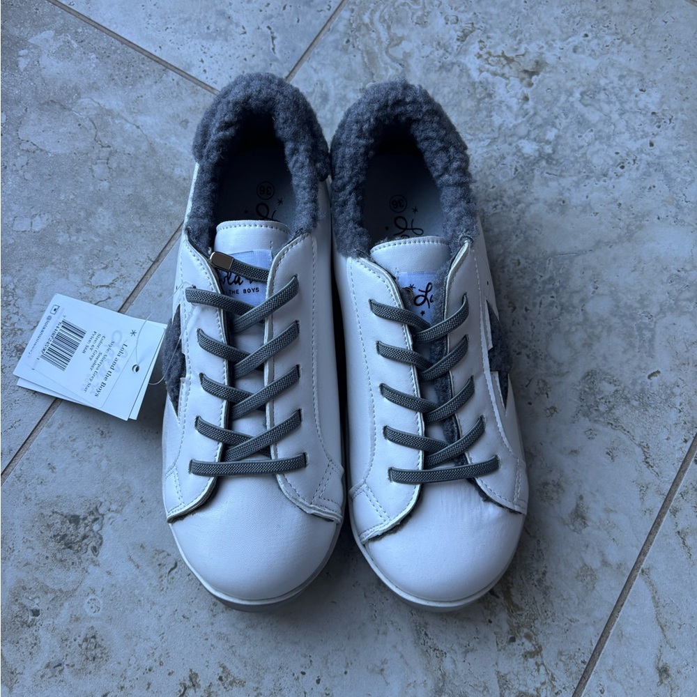 Lola and the Boys Kids Designer Golden Goose Style Sneakers